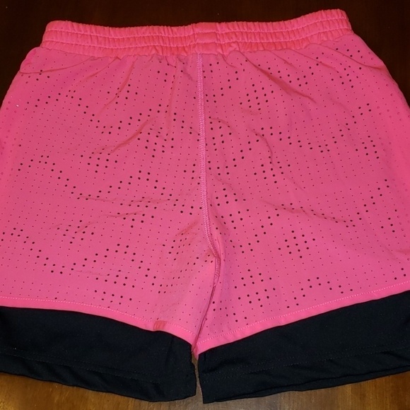 BCG Tru-Wick Running Shorts 12/14 Hot Pink/Blk EC - Picture 3 of 8